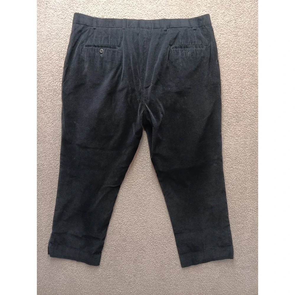Linea Naturale Men's Dark Blue Corduroy Dress Pants 40x28‎